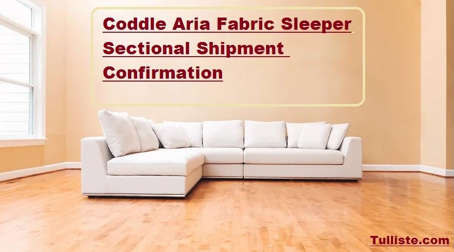 Coddle Aria Fabric Sleeper Sectional