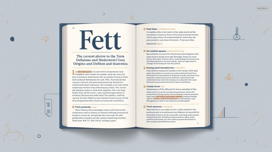 Discover fett meaning: German for 